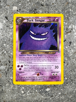 Pokemon TCG Cards Dark Gengar 6/105 Neo Destiny Holo Rare - Image 1