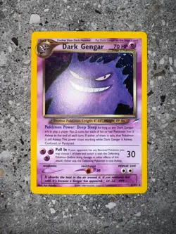 Pokemon TCG Cards Dark Gengar 6/105 Neo Destiny Holo Rare - Image 3