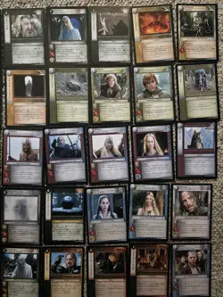 Lord Of The Rings TCG Mixed Series 32 Card Rares Only Lot - Image 3