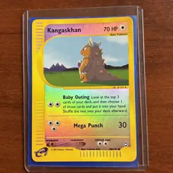Kangaskhan 88/147 Reverse Holo Aquapolis English Pokemon Card WoTC E-Reader - Image 1