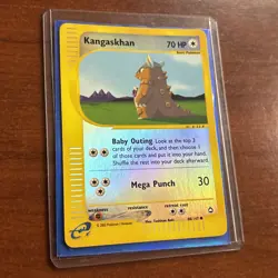 Kangaskhan 88/147 Reverse Holo Aquapolis English Pokemon Card WoTC E-Reader - Image 2