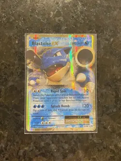 Pokemon TCG Blastoise EX XY Evolutions Holo Rare Card 21/10 Qty PWE - Image 2