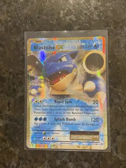 Pokemon TCG Blastoise EX XY Evolutions Holo Rare Card 21/10 Qty PWE - Image 3