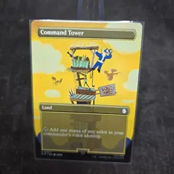 Command Tower (Borderless) NM Normal Universes Beyond: Fallout MTG - Image 1