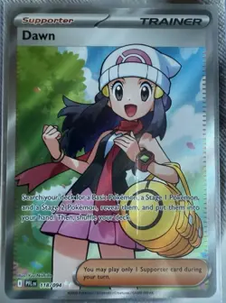 Dawn 118/094 Ultra Rare Full Art NM Pokemon Card PFL Phantasmal Flames - Image 1