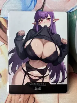 Esil Solo Leveling hentai Anime Doujin Waifu Custom Card - Image 1