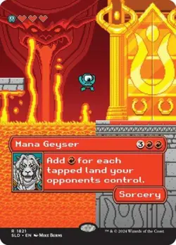 Mana Geyser - Near Mint MTG Secret Lair - Image 1