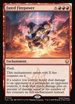 MTG Avatar M Fated Firepower #0132 - Image 1