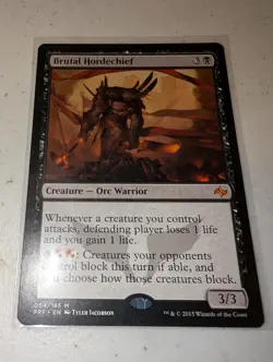 MtG Brutal Hordechief - Fate Reforged - Nonfoil - 064/185 - Image 1