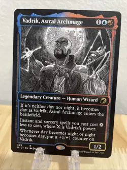 MTG Vadrik, Astral Archmage Showcase Regular #325 Innistrad: Midnight Hunt NM/M - Image 1