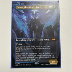 MTG: Talion, the Kindly Lord (Borderless) - Wilds of Eldraine 301 - Image 1