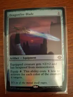 Dragonfire Blade Tarkir: Dragonstorm Foil - Image 1