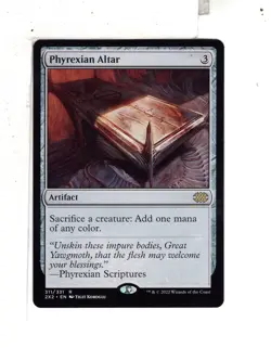 MTG SkeenAB Phyrexian Altar from Double Masters 2022. NM. - Image 1