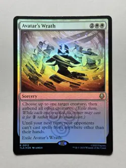 MTG Magic The Gathering Avatar AVATAR’S WRATH Foil R Rare #0012 NM/M - Image 1