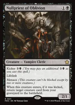 Nullpriest of Oblivion FDN NM MTG - Image 1