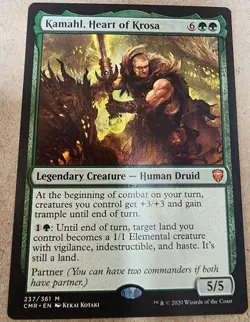 Kamahl, Heart of Krosa - #237 Regular Commander Legends - Mtg - Image 1
