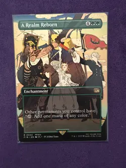 A Realm Reborn (Borderless) R FINAL FANTASY 344 MTG - Image 1