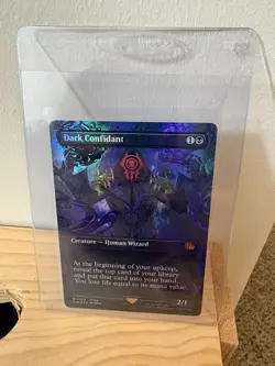 Dark Confidant (Borderless) #334 (Foil) (NM) Final Fantasy FIN Magic MTG - Image 1