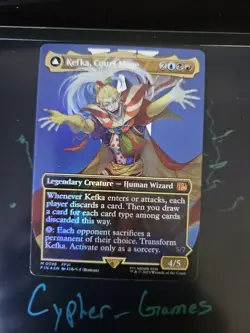 Kefka, Court Mage (0398) (Borderless) Final Fantasy Foil - Image 1