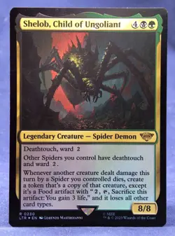 Shelob, Child of Ungoliant - FOIL - MTG - Lord of the Rings LOTR LTR - NM - Image 3