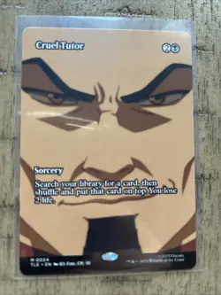 MTG Magic The Gathering Avatar The Last Airbender Cruel Tutor NM 0024 - Image 1