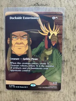 Dockside Extortionist Borderless #28 Mythic - MTG TLE Avatar Eternal Legal - Image 1