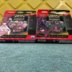 ENGLISH Pokemon TCG 3 Battle Decks 2- Mega Gengar EX 1- Mega Diancir- IN HAND! - Image 4