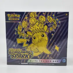 Pokemon Surging Sparks ETB Elite Trainer Box (FACTORY SEALED) Ships Today - Image 3
