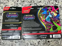 Pokemon TCG Mega Evolutions 3-pack & 1-pack blister combo sealed in hand - Image 2