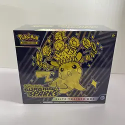 Pokemon Surging Sparks ETB Elite Trainer Box (FACTORY SEALED) - Image 1