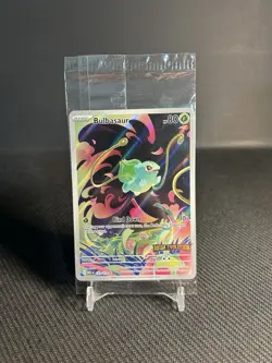 Pokemon TCG Bulbasaur 133/132 Mega Evolution Stamped Promo Sealed - Image 1