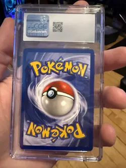CGC 9 Mew 2000 Black Star Promos 8 Pokemon League *minor Scratches* - Image 2