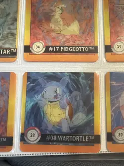 Full Complete Set Of 1-40 POKEMON ARTBOX 1999 ACTION FLIPZ PREMIER EDITION - Image 5