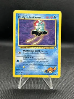 Pokemon TCG Misty's Tentacool Gym Heroes 2000 Vintage # 32/132 - MP - Image 2