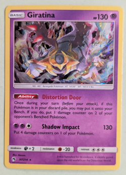 Giratina 97/214 RARE Holo Pokemon TCG: Sm-Lost Thunder Holo - Image 2