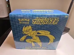 2018 POKEMON SUN & MOON LOST THUNDER ELITE TRAINER BOX ETB FACTORY SEALED - Image 1