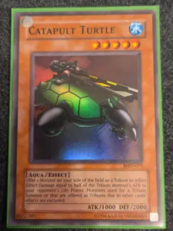 Yugioh: Catapult Turtle - MRD-075 - Super Rare - Unlimited - MP - Image 1