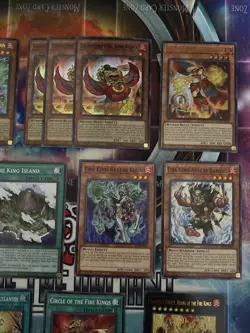 Yugioh Fire King Deck Core Garunix Kirin Ponix Ulcanix Rangbali Arvata Sanctuary - Image 3