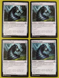 Chitinous Cloak x4 Oath of the Gatewatch 4x Playset Magic the Gathering MTG - Image 1