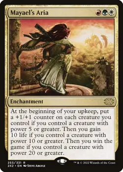 MTG Mayael's Aria 2X2 Rare Normal #253 - Image 1
