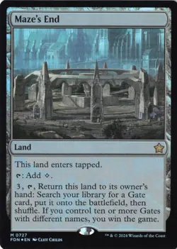 Maze's End Foundations Foil NM 727 - Image 1