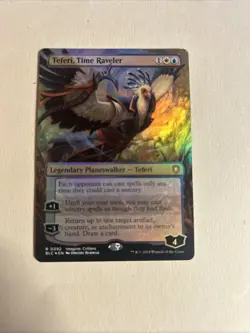 Teferi, Time Raveler (Borderless) Commander: Bloomburrow Foil - Image 1
