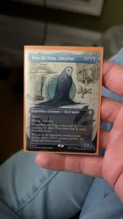 Wan Shi Tong, Librarian - Foil - Borderless Avatar MTG - Image 1