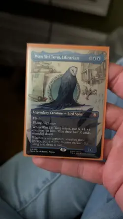 Wan Shi Tong, Librarian - Foil - Borderless Avatar MTG - Image 2