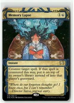 Memory Lapse FOIL Etched - Strixhaven Mystical Archives MTG NM - Image 1