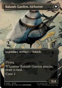 MTG Balamb Garden, SeeD Academy (Borderless) Foil NM FINAL FANTASY Magic 354 - Image 2