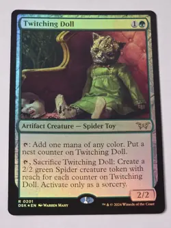 MTG - Twitching Doll FOIL - Duskmourn: House of Horror - Image 1