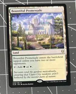 MTG Bountiful Promenade Commander Baldur’s Gate - Image 1