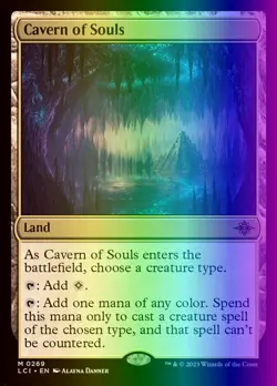 MTG Cavern of Souls (269/491) The Lost Caverns of Ixalan NM FOIL - Image 1