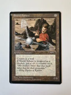 Shield Sphere - MTG Alliances - MP - Image 1